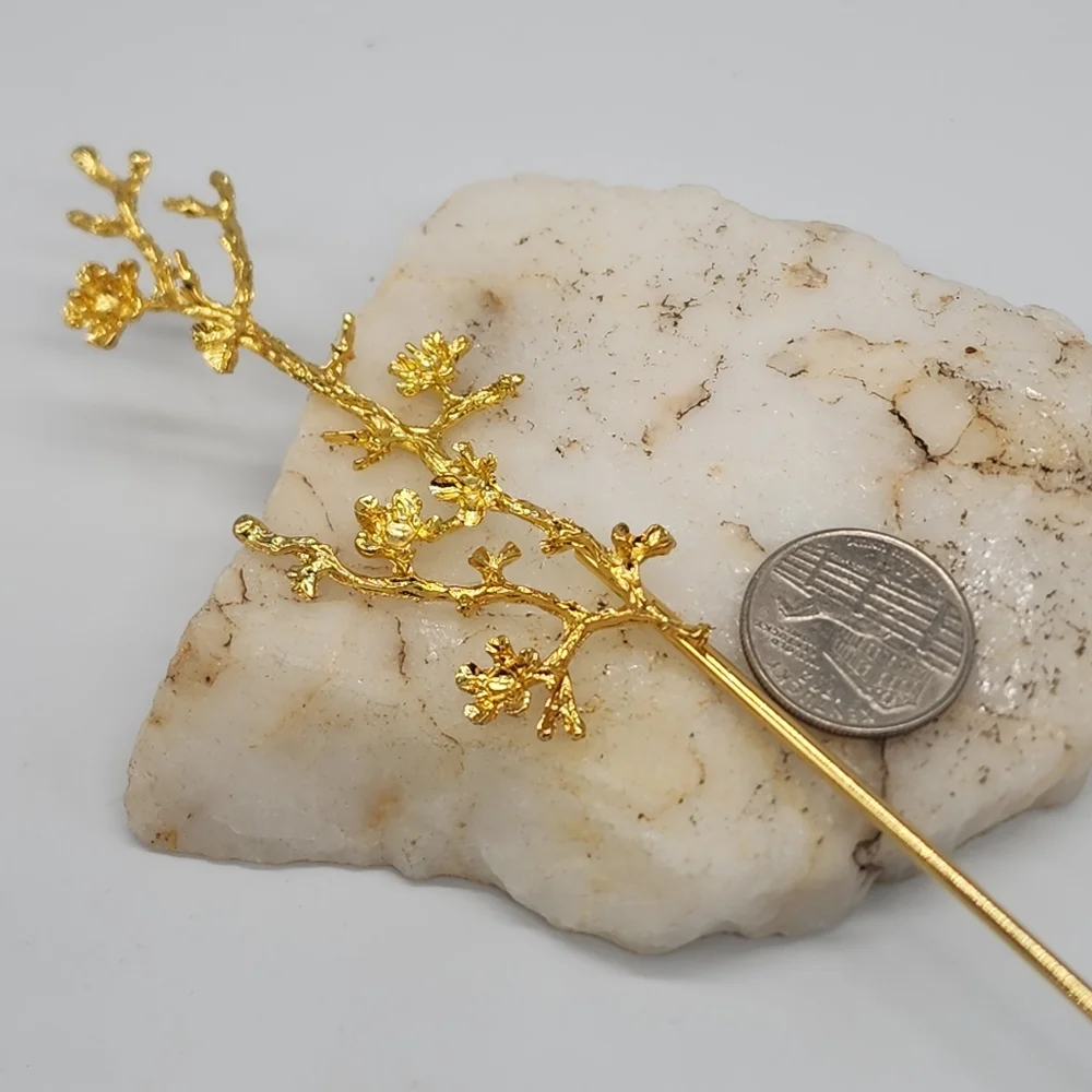 Luxury Hair Accessories Melchior/18kt 'Gold GG Unique' Neiman Marcus Jewelry